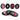 New Jersey Devils Hockey Puck Coasters (Pack of 4)
