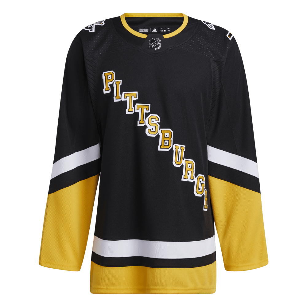 Pittsburgh Penguins Jersey Adidas Primegreen Alternate Black USA Sports