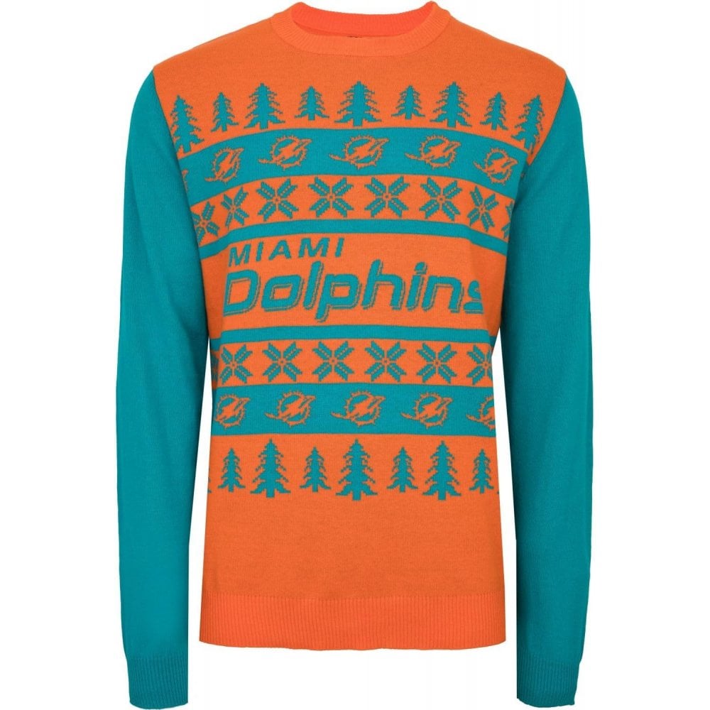 FOCO Miami Dolphins NFL Christmas Jumper – USA Sports