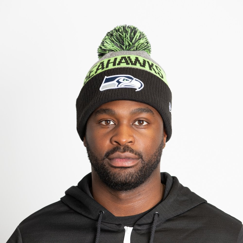 New Era Seattle Seahawks Colour Stripe NFL Beanie Knit Hat – USA