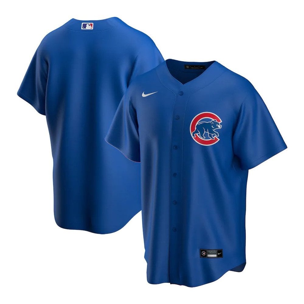 Chicago Cubs Jersey Nike Alternate Youth Blue – USA Sports