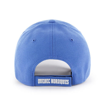 Quebec Nordiques Vintage Blue MVP Snapback Cap