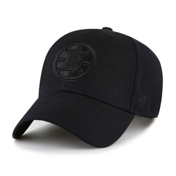 Boston Bruins MVP Blackout Snapback Cap