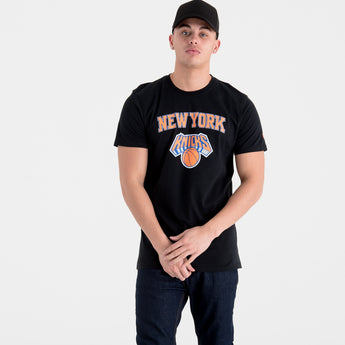 New York Knicks Regular Black T-Shirt