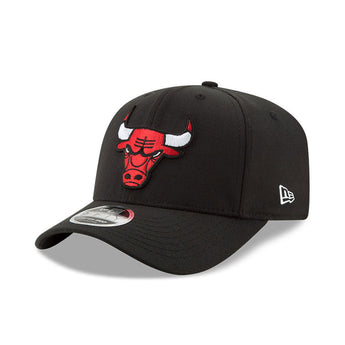 Chicago Bulls Black 9FIFTY Stretch Snapback Cap