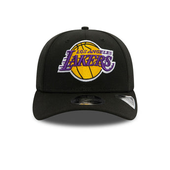 Los Angeles Lakers Black 9FIFTY Stretch Snapback Cap