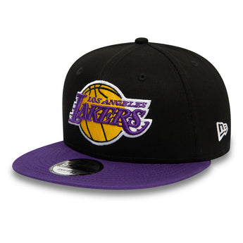 Los Angeles Lakers Logo Black 9FIFTY Cap