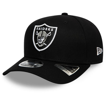 Las Vegas Raiders Black 9FIFTY Stretch Snapback Cap