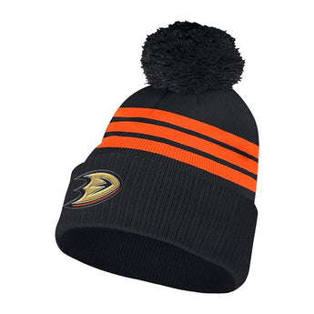 Anaheim Ducks Cuffed Pom Beanie Knit Hat