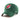 New Jersey Devils Side Patch Green MVP Adjustable Cap