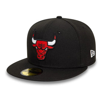 Chicago Bulls Essential Black 59Fifty Fitted Cap