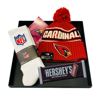 Arizona Cardinals Beanie & Socks Gift Box Bundle