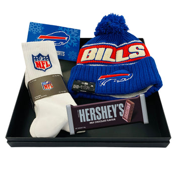 Buffalo Bills Beanie & Socks Gift Box Bundle