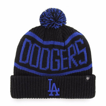 LA Dodgers Black Calgary Cuff Beanie Knit