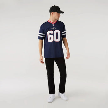 New England Patriots Oversize Mesh Jersey T-Shirt