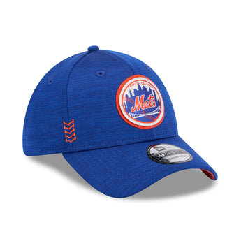 New York Mets 2024 Clubhouse 39THIRTY Stretch Fit Fitted Cap