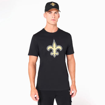 New Orleans Saints Regular Black T-Shirt