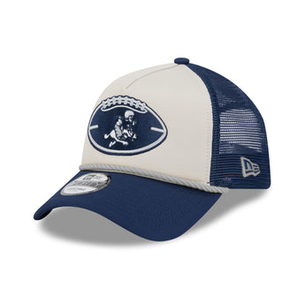 Dallas Cowboys 2024 NFL Sideline Historic 9Forty A Frame Trucker Cap