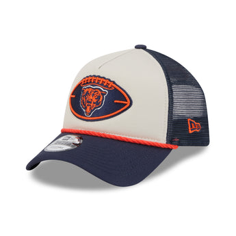 Chicago Bears 2024 NFL Sideline Historic 9Forty A Frame Trucker Cap