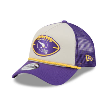 Minnesota Vikings 2024 NFL Sideline Historic 9Forty A Frame Trucker Cap