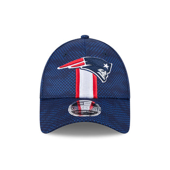 New England Patriots 2024 NFL Sideline 9Forty Stretch Fit Snapback Cap