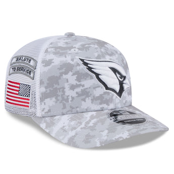 Arizona Cardinals 2024 Salute to Service 9Seventy Stretch Snapback Adjustable Cap