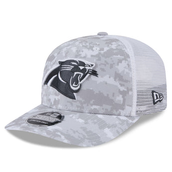 Carolina Panthers 2024 Salute to Service 9Seventy Stretch Snapback Adjustable Cap