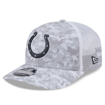 Indianapolis Colts 2024 Salute to Service 9Seventy Stretch Snapback Adjustable Cap