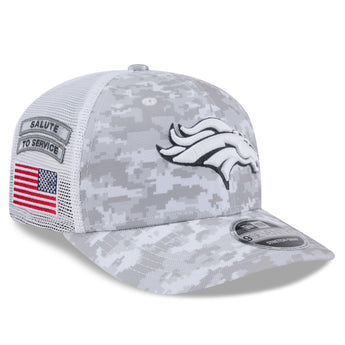 Denver Broncos 2024 Salute to Service 9Seventy Stretch Snapback Adjustable Cap