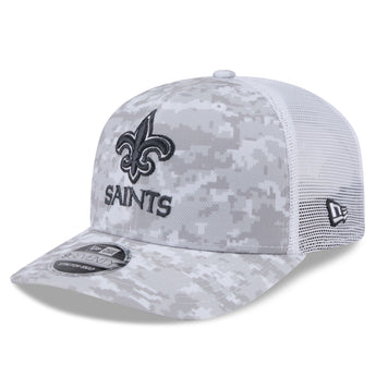 New Orleans Saints 2024 Salute to Service 9Seventy Stretch Snapback Adjustable Cap