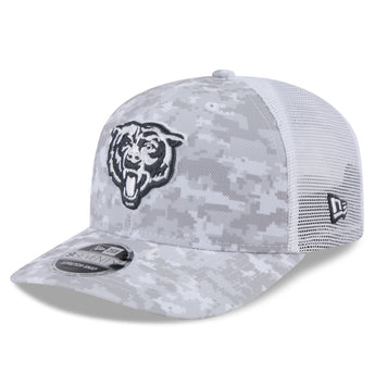 Chicago Bears 2024 Salute to Service 9Seventy Stretch Snapback Adjustable Cap