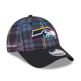 Seattle Seahawks 2024 Crucial Catch 9Forty Stretch Snapback Cap