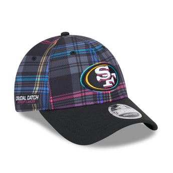 San Francisco 49ers 2024 Crucial Catch 9Forty Stretch Snapback Cap