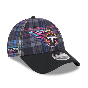 Tennessee Titans 2024 Crucial Catch 9Forty Stretch Snapback Cap