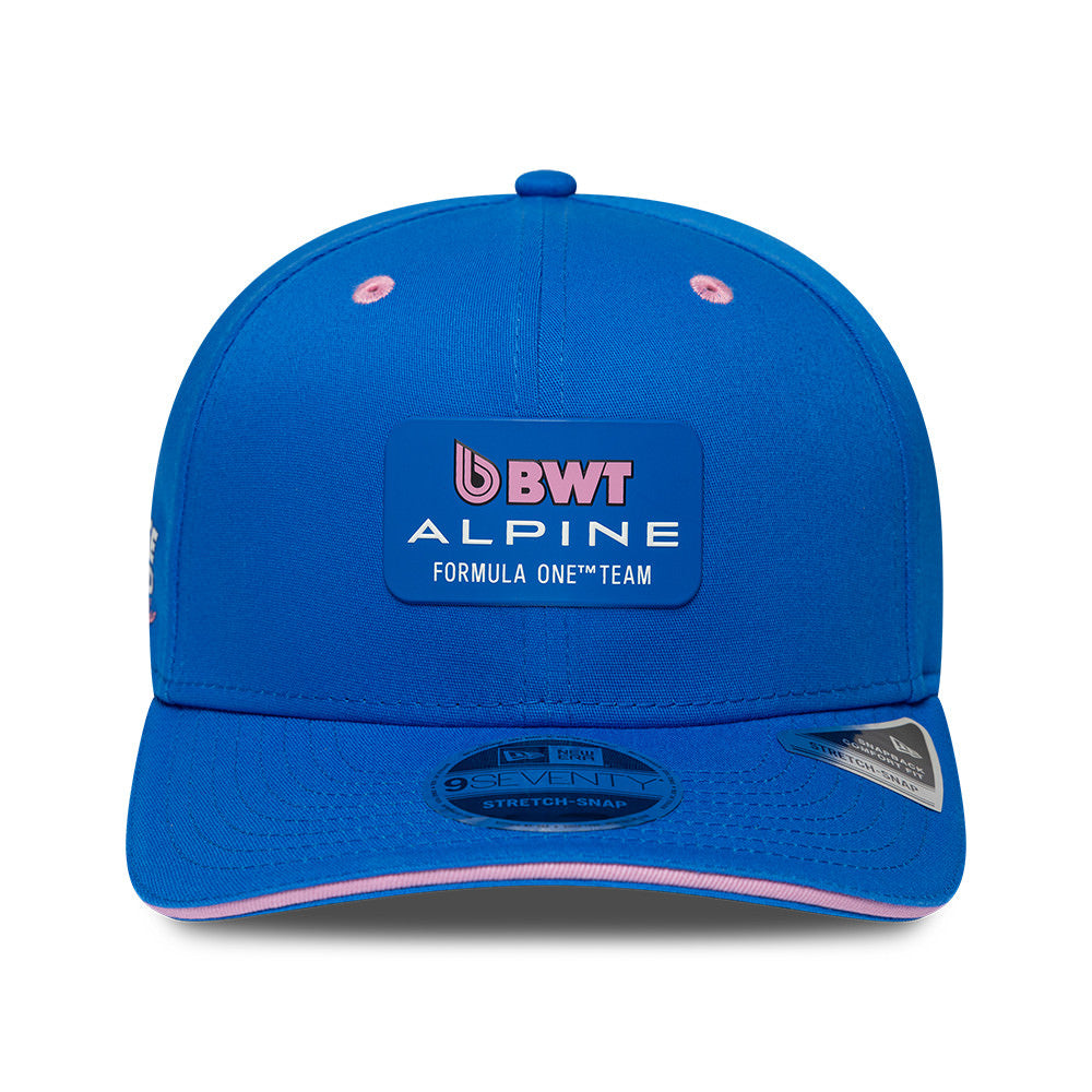 Alpine Racing Blue Alpine Racing Team Blue 9SEVENTY Stretch Snap Adjustable Cap – USA Sports