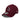 LA Dodgers MLB Team Outline Dark Red 9Forty Adjustable Cap