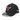 Chicago Bulls Black NBA Team 39Thirty M-Crown Stretch Fit Cap