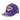 Los Angeles Lakers Purple NBA Team 39THIRTY M-Crown Stretch Fit Cap