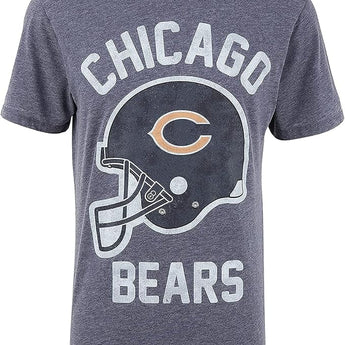 Chicago Bears Helmet Relaxed T-Shirt