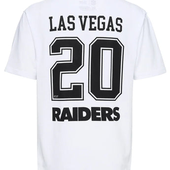 Las Vegas Raiders Commitment White Relaxed T-Shirt