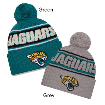 Jacksonville Jaguars Beanie & Socks Gift Box Bundle