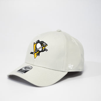 Pittsburgh Penguins Grey MVP Adjustable Cap