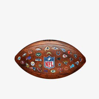 NFL Junior Throwback Ball - 32 Team Logo