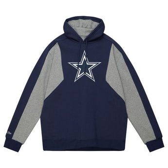 Dallas Cowboys Colour Blocked Fleece Hoodie