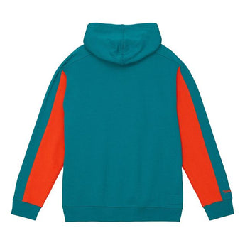 Miami Dolphins Colour Blocked Fleece Hoodie