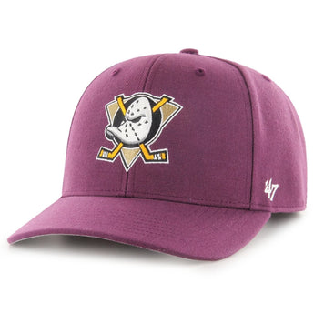 Anaheim Ducks Plum MVP DP Snapback Cap