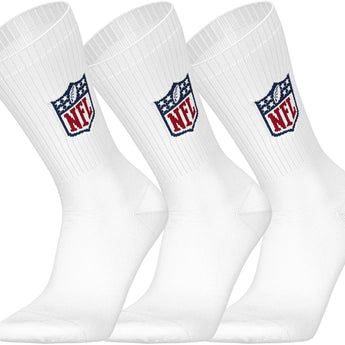 NFL Logo Crew Socks 3 Pack