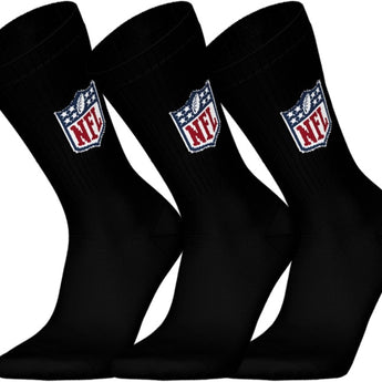 NFL Logo Crew Socks 3 Pack