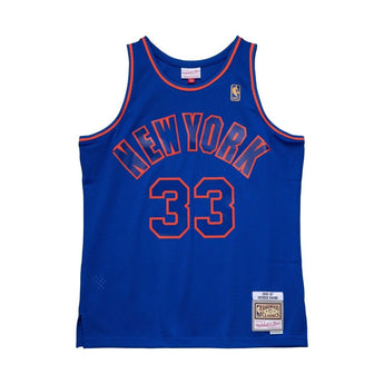 New York Knicks 1996-1997 Blue Patrick Ewing Swingman Jersey