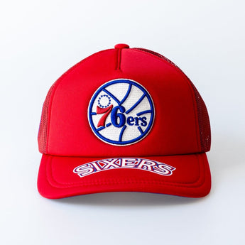 Philadelphia 76ers Team Origins Trucker Cap